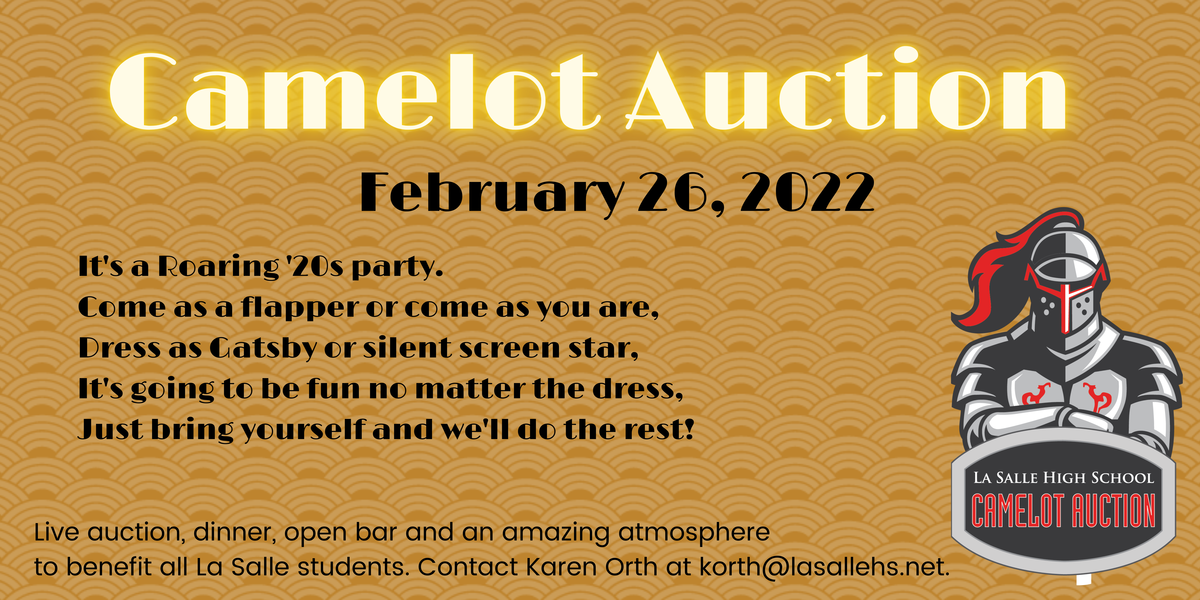 Camelot Auction poster